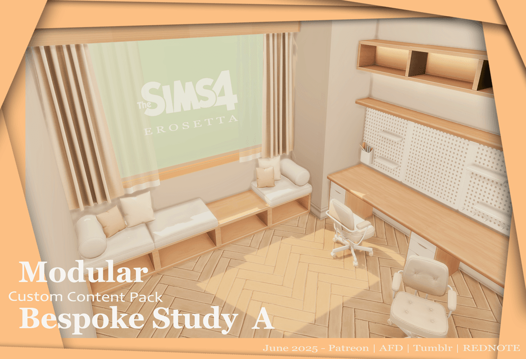 Скриншот мода Модульная мебель для офиса Bespoke Study